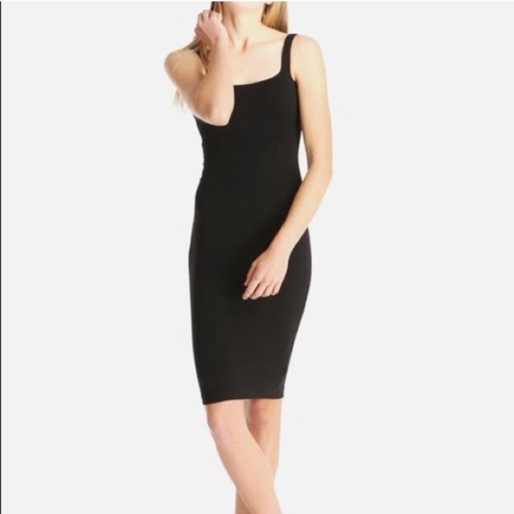NWOT American apparel M black bodycon dress